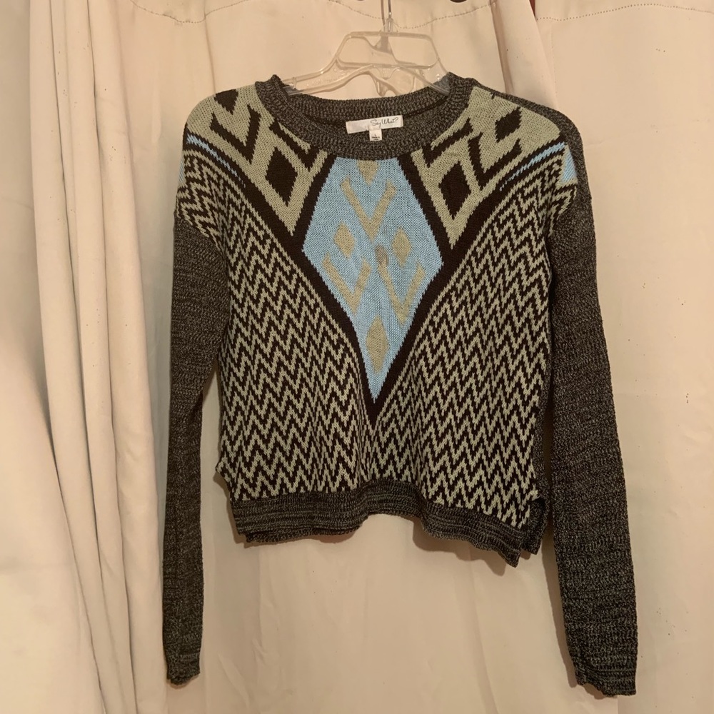 Gorgeous woman’s sweater